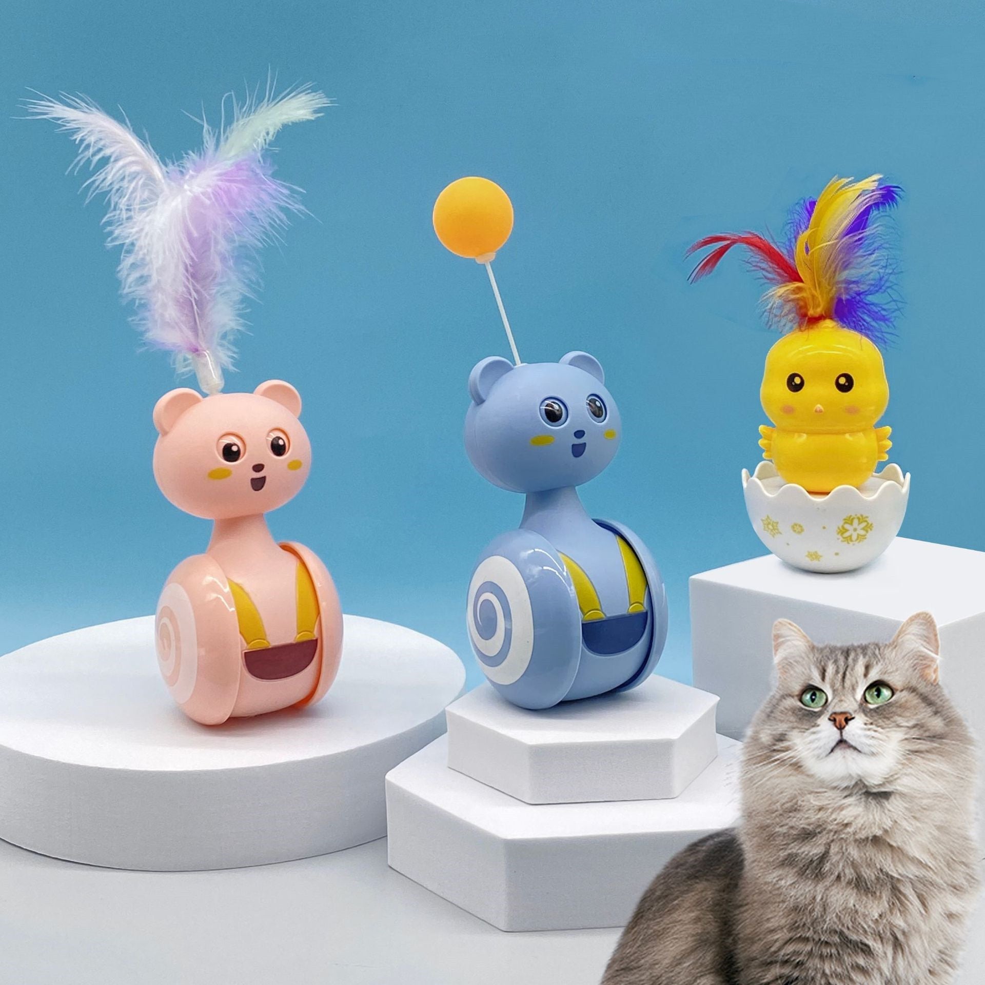 Unleash Joy with Our Fashionable and Personalized Toys for Cats!